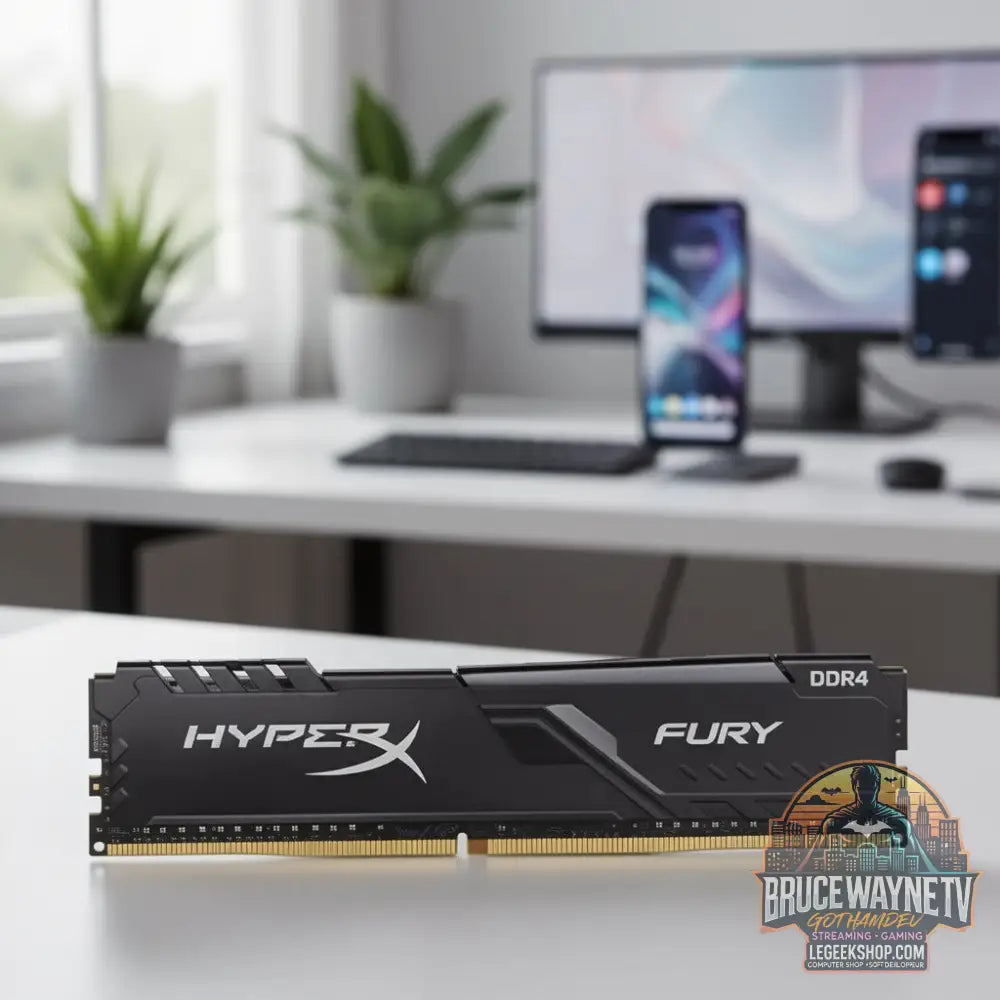 Mémoire RAM HyperX Fury DDR4 8GB 16GB 32GB… — Mémoire RAM, vue 2, LeGeekShop