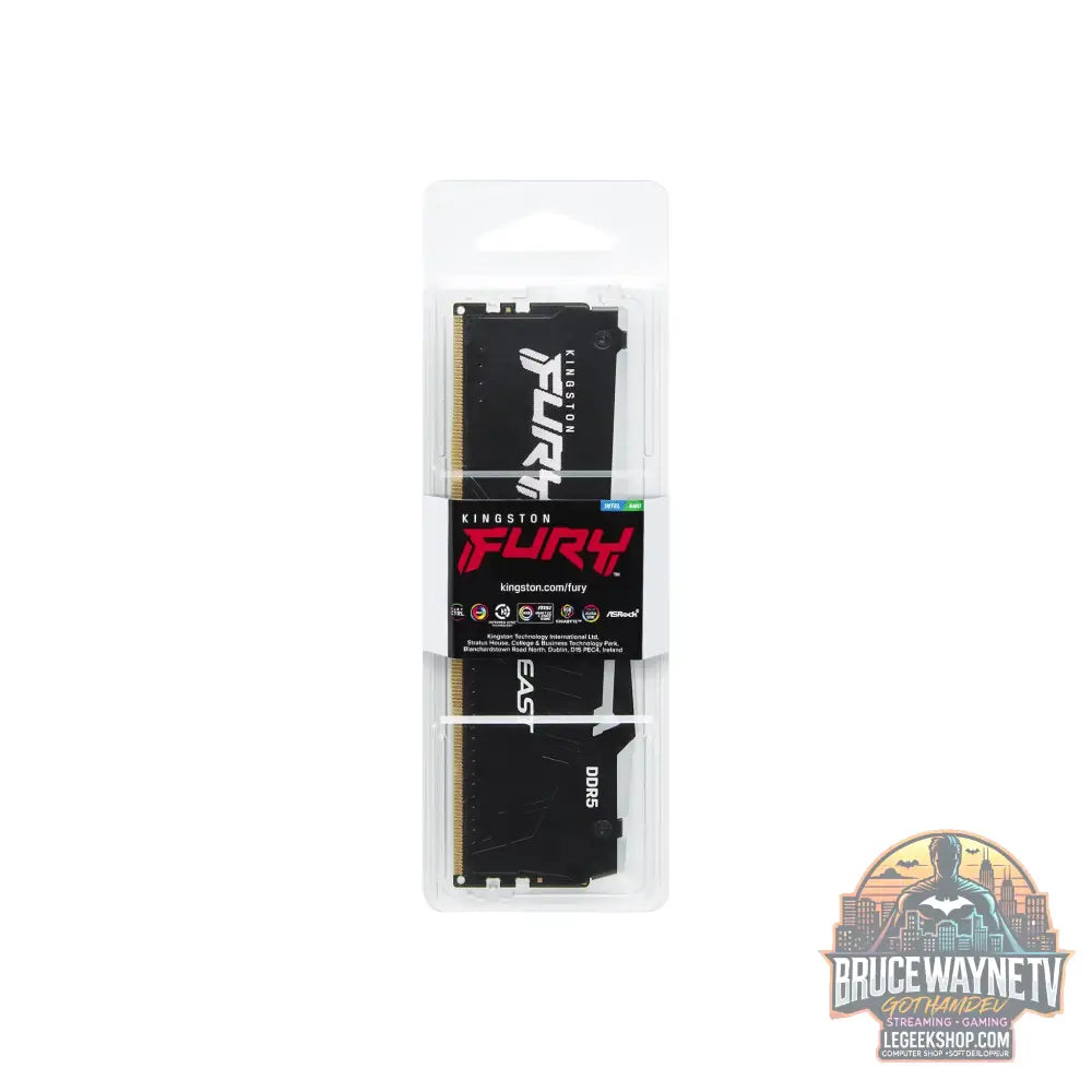 Mémoire RAM Kingston FURY Beast DDR5 RGB 8GB 16GB 32GB 5200-6800MHz Gaming XMP 3.0 - Mémoire RAM