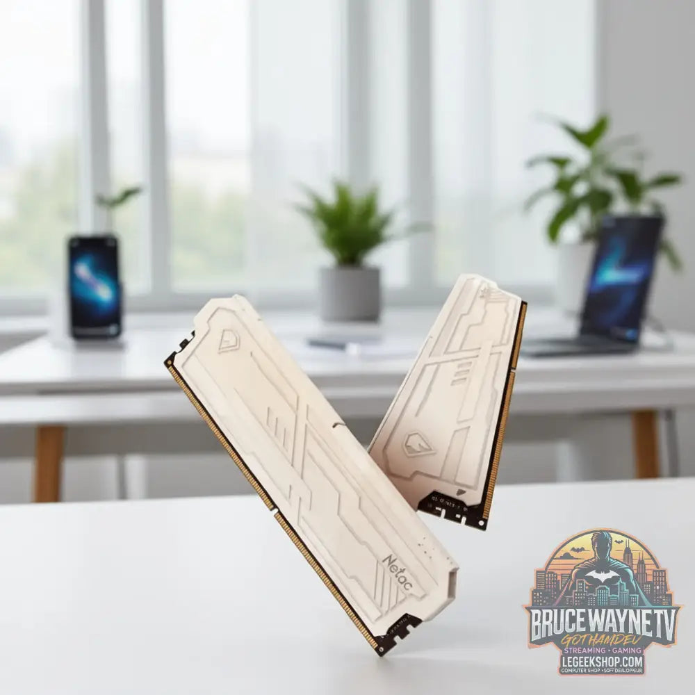 Mémoire RAM Netac Shadow Ill DDR4/DDR5… — Mémoire RAM, vue 12, LeGeekShop