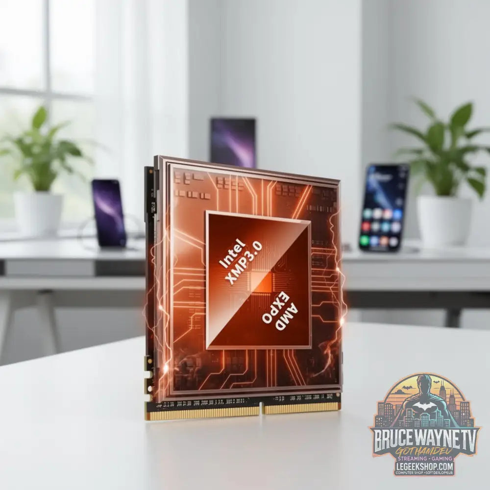 Mémoire RAM Netac Shadow Ill DDR4/DDR5… — Mémoire RAM, vue 14, LeGeekShop