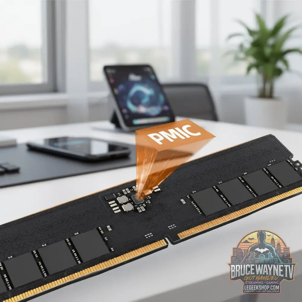 Mémoire RAM Netac Shadow Ill DDR4/DDR5… — Mémoire RAM, vue 3, LeGeekShop