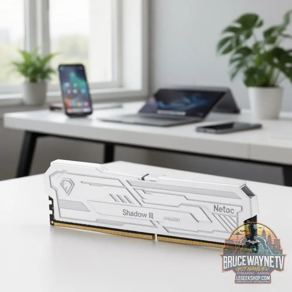 Mémoire RAM Netac Shadow Ill DDR4/DDR5… — Mémoire RAM, vue 6, LeGeekShop