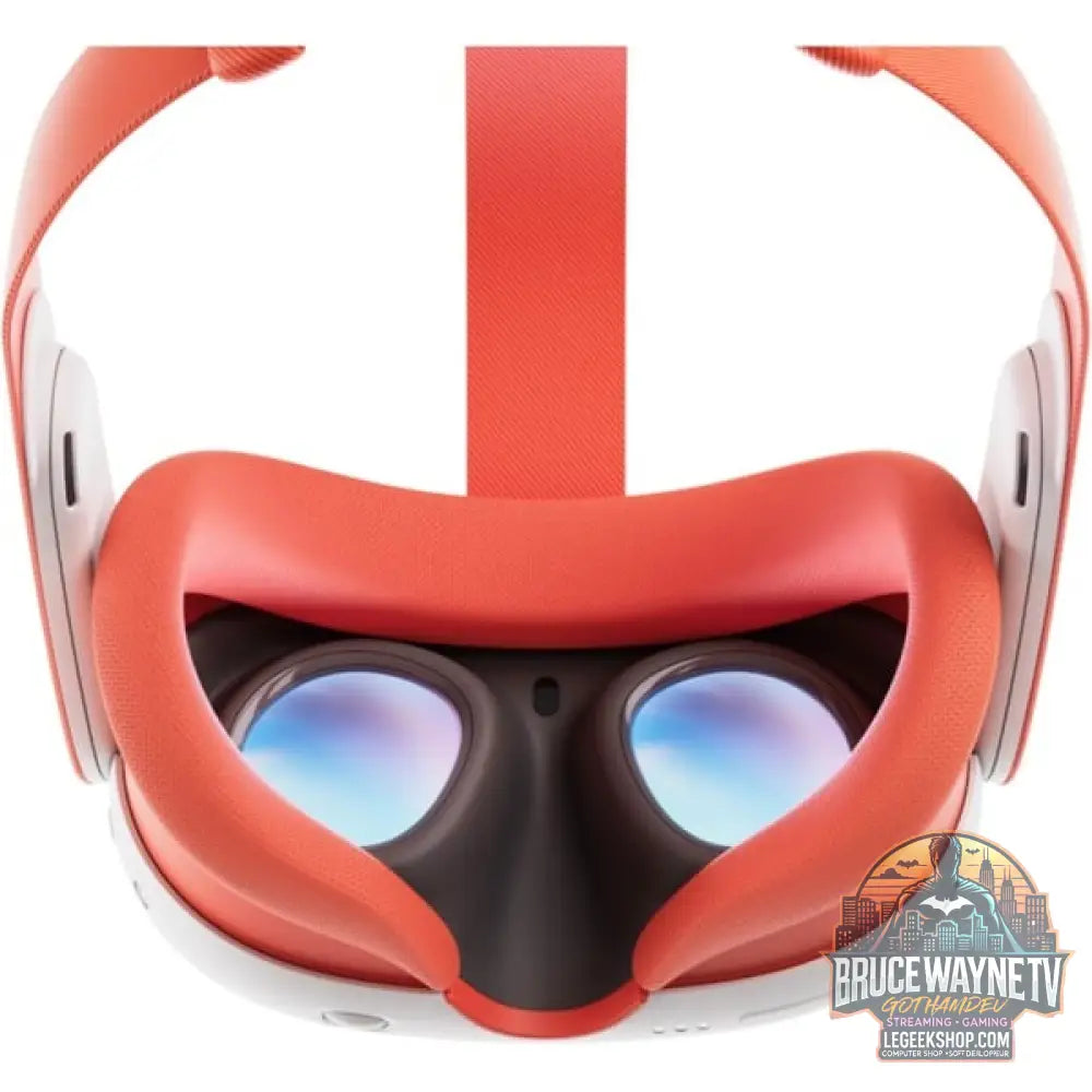 Meta Quest 3 Headset-Einlage et Headset-Riemen (Blood orange) - Meta - vue 4
