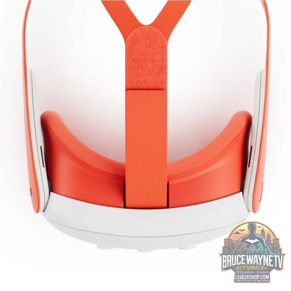 Meta Quest 3 Headset-Einlage et Headset-Riemen (Blood orange) - Meta - vue 2