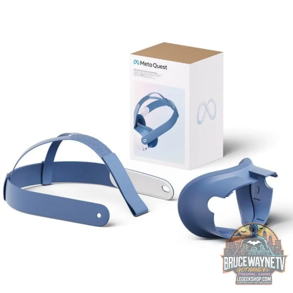 Meta Quest 3 Headset-Einlage et Headset-Riemen (Elemental Blue) - Meta - vue 5
