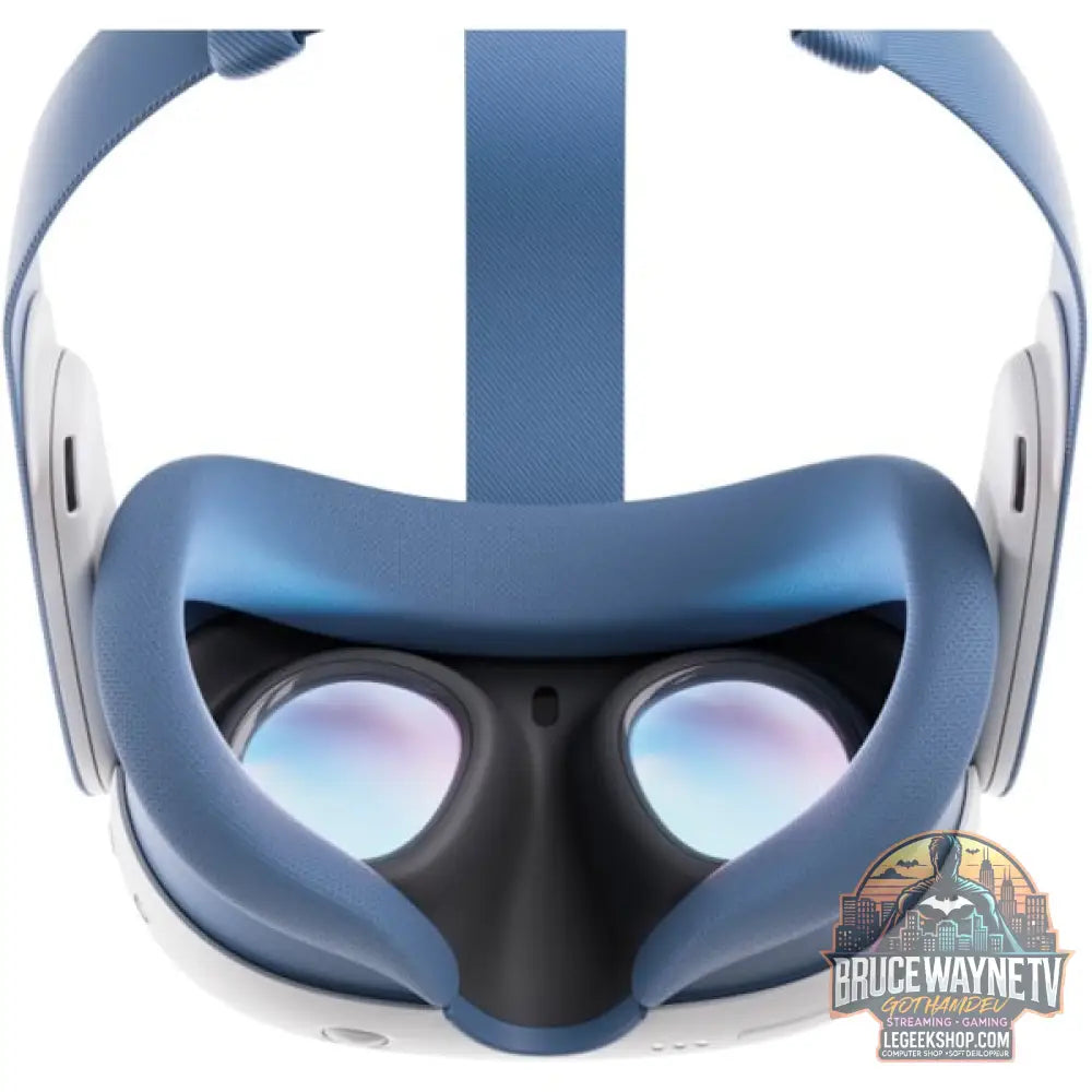 Meta Quest 3 Headset-Einlage et Headset-Riemen (Elemental Blue) - Meta - vue 4