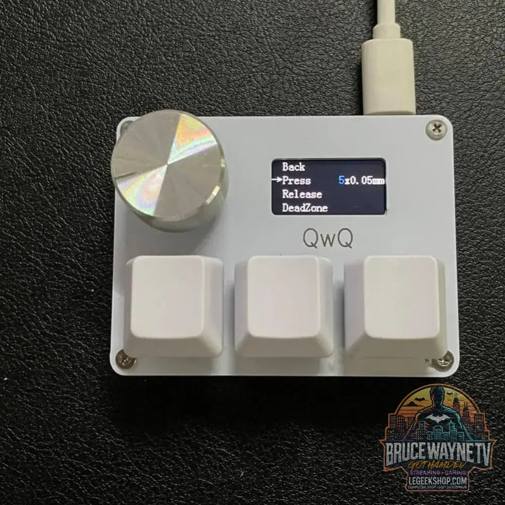 Mini Clavier Mécanique BTXETUEL SayoDevice OSU O3C – Switchs Magnétiques Roses | Écran IPS & Ultra-Vitesse - Clavier