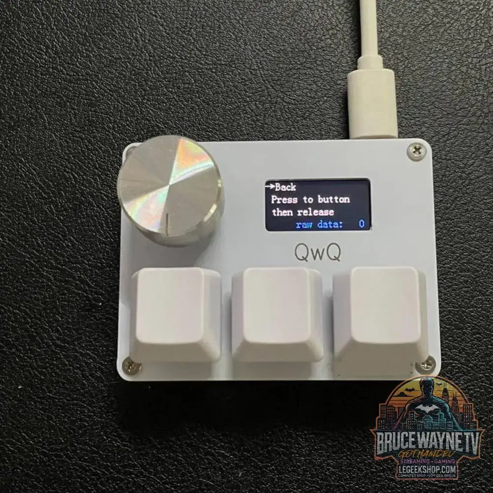 Mini Clavier Mécanique BTXETUEL SayoDevice OSU O3C – Switchs Magnétiques Roses | Écran IPS & Ultra-Vitesse - Clavier