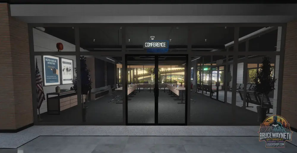 Mission Row Police Department — FiveM MLO, vue 3, LeGeekShop