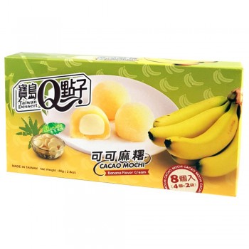 Mochi Cacao et Banane 80 Gr x 24