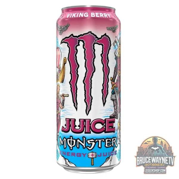 Monster Juice Viking Berry boisson énergisante au goût fruits des bois de 500ml (Pack de 24) - Snacks & boissons