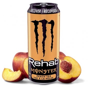 Monster Rehab Tea & Peach 500 ml x 12