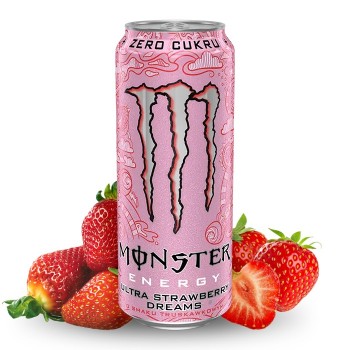 Monster Ultra Strawberry Dreams 500 ml x 12