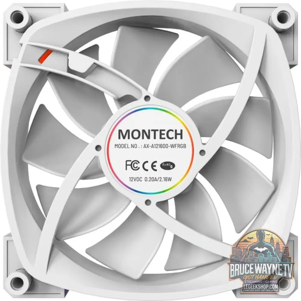 Montech AX120 PWM 120x120x25, Gehäuselüfter - Montech - vue 5