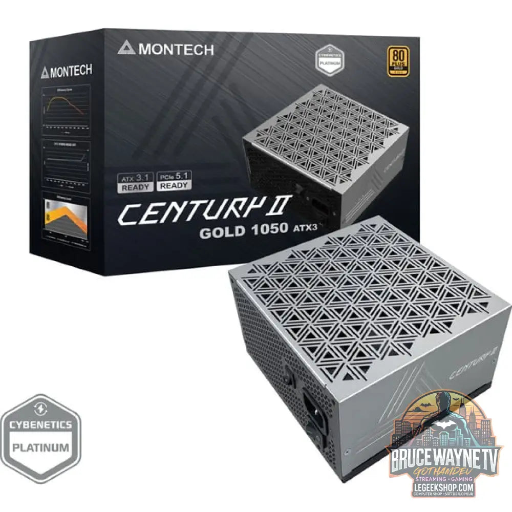 Montech CENTURY II 1050, alimentation PC - Montech - vue 8