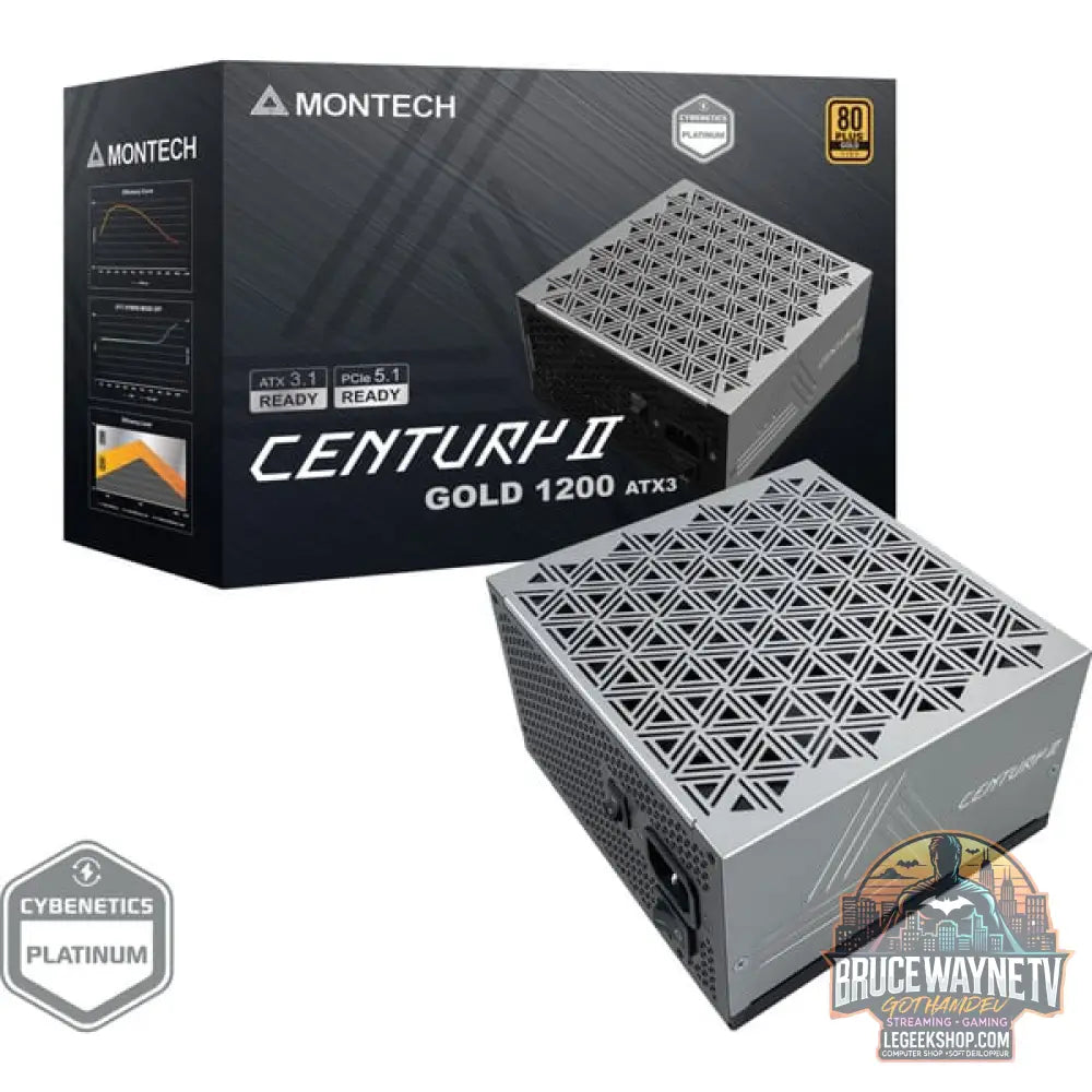 Montech CENTURY II 1200, alimentation PC - Montech - vue 8