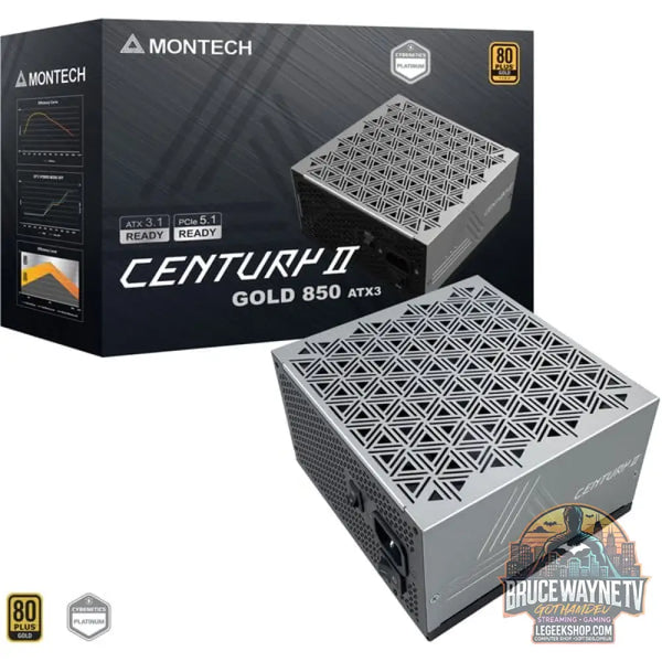 Montech CENTURY II 850, alimentation PC - Montech