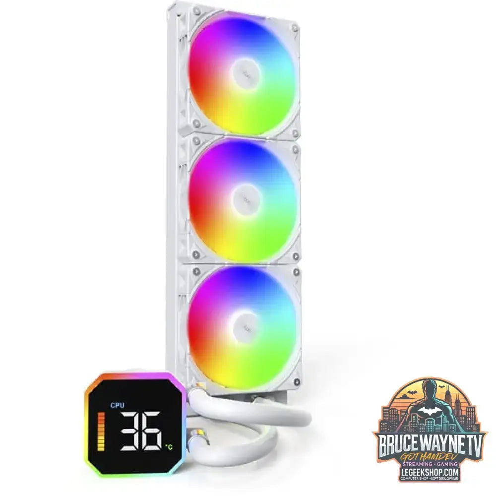 Montech HyperFlow Digital 360, Wasserkühlung weiß - Montech - vue 3