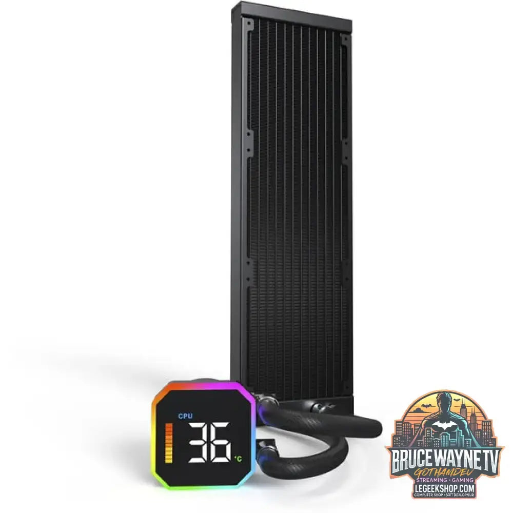 Montech HyperFlow Digital 360, Wasserkühlung schwarz - Montech - vue 4