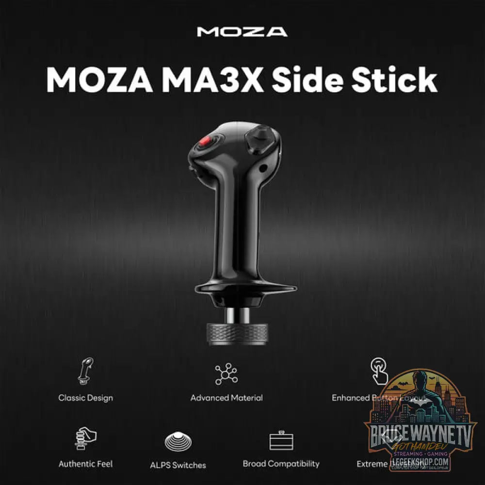 MOZA MA3X Side Stick, Joystick - MOZA - vue 11