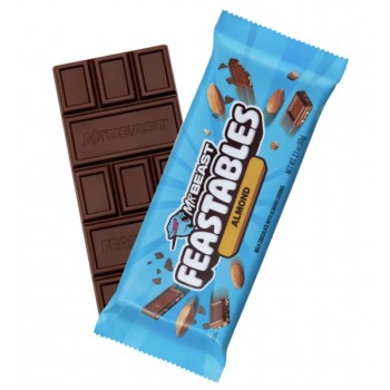 Mr Beast Feastables Milk Chocolate with Almond 60 Gr x 10