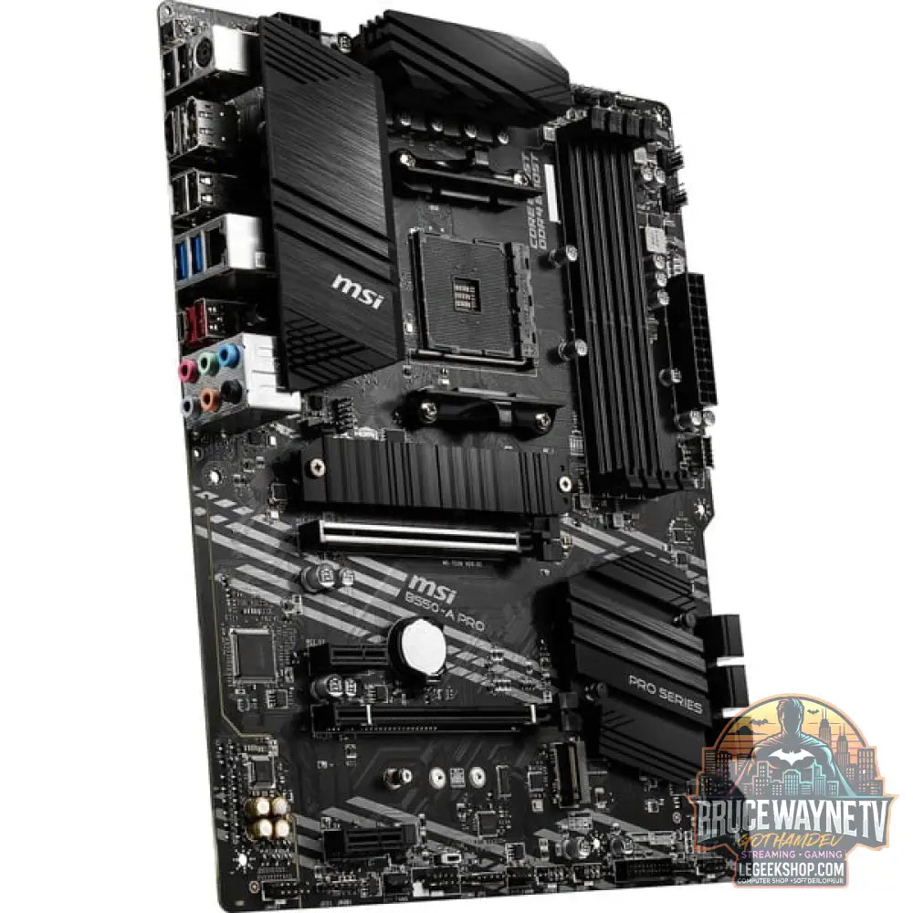 MSI B550-A PRO, carte mère - MSI - vue 8