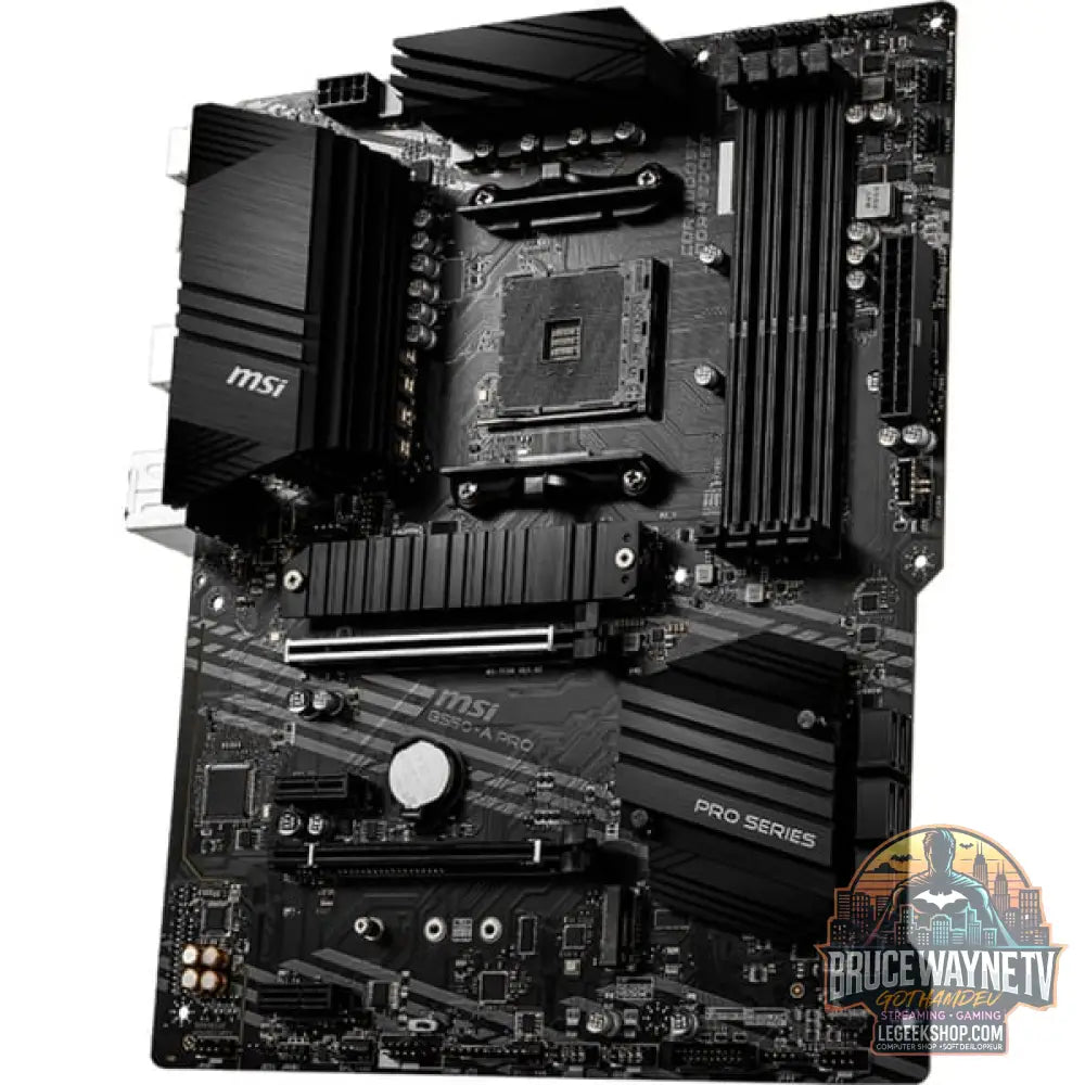 MSI B550-A PRO, carte mère - MSI - vue 3