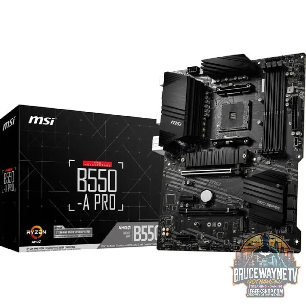 MSI B550-A PRO, carte mère - MSI - vue 6