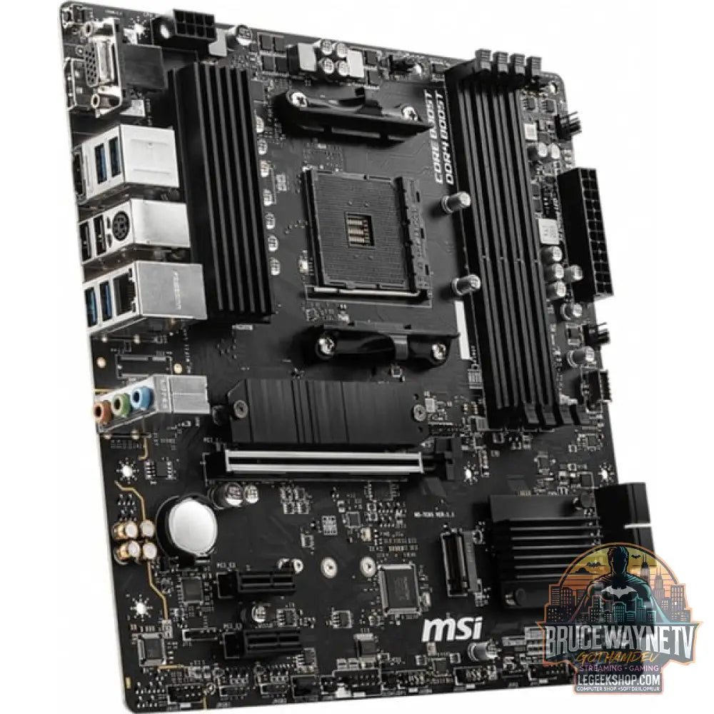 MSI B550M PRO-VDH, carte mère - MSI - vue 2