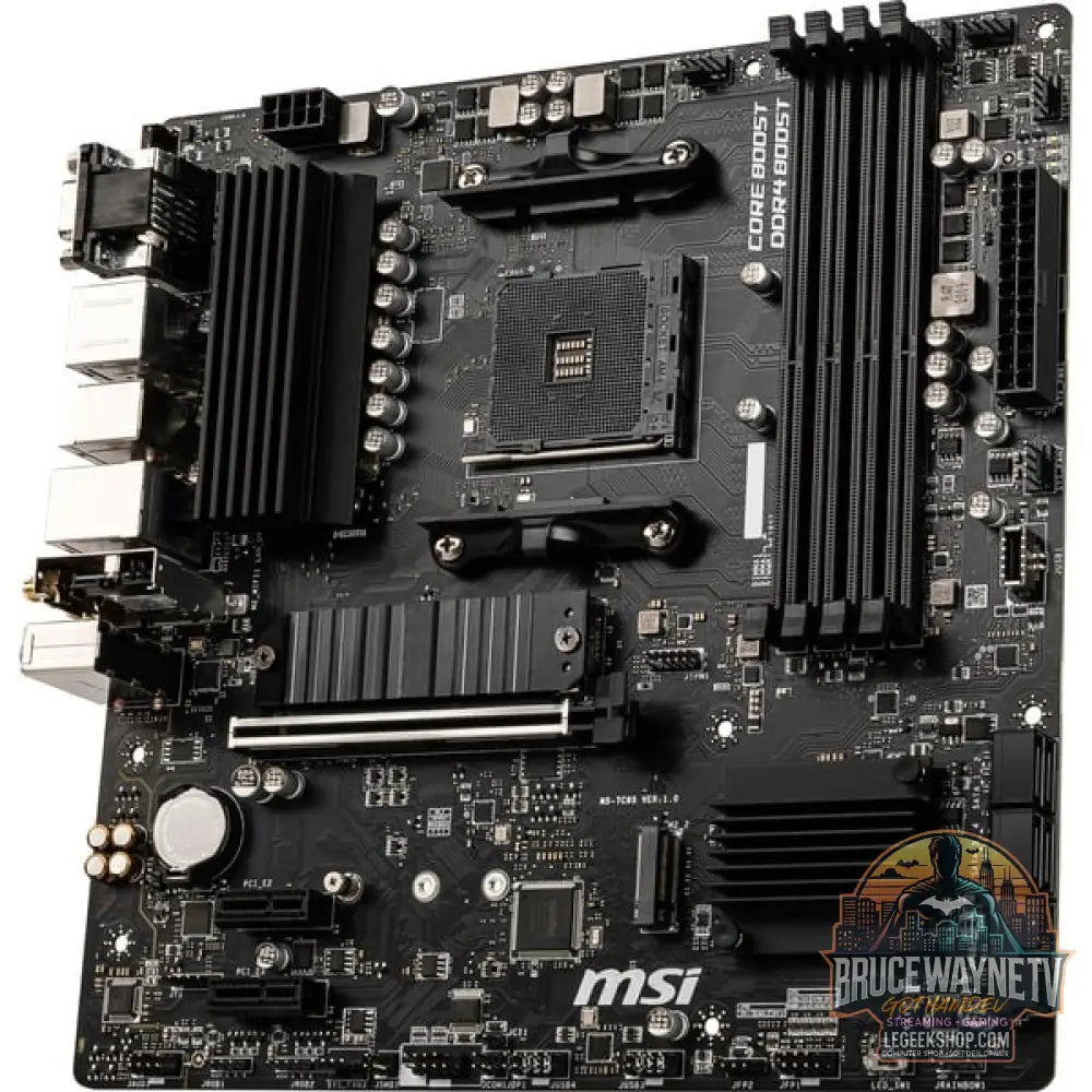 MSI B550M PRO-VDH WIFI, carte mère - MSI - vue 4