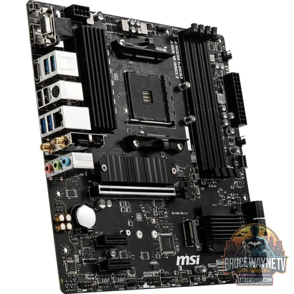 MSI B550M PRO-VDH WIFI, carte mère - MSI - vue 2