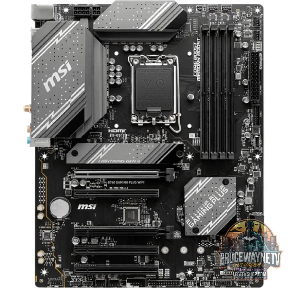 MSI B760 GAMING PLUS WIFI, carte mère - MSI - vue 2