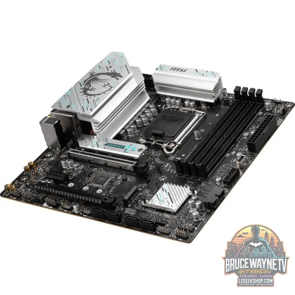 MSI B760M GAMING PLUS WIFI, carte mère - MSI - vue 5