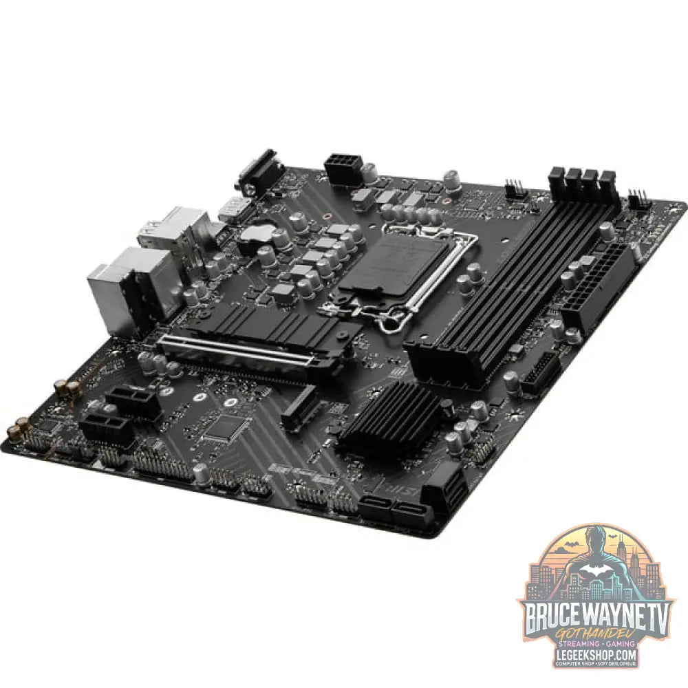 MSI B760M-P DDR4, carte mère - MSI - vue 10