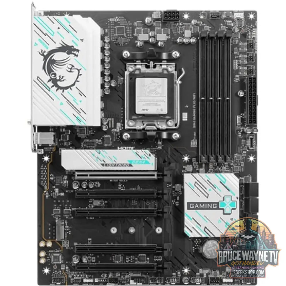 MSI B840 GAMING PLUS WIFI, carte mère - MSI - vue 3