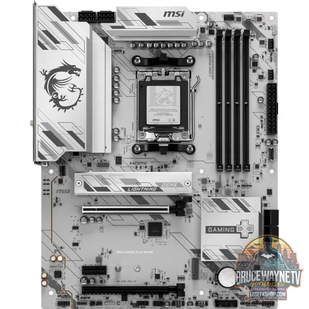 MSI B850 GAMING PLUS WIFI6E, carte mère - MSI - vue 3
