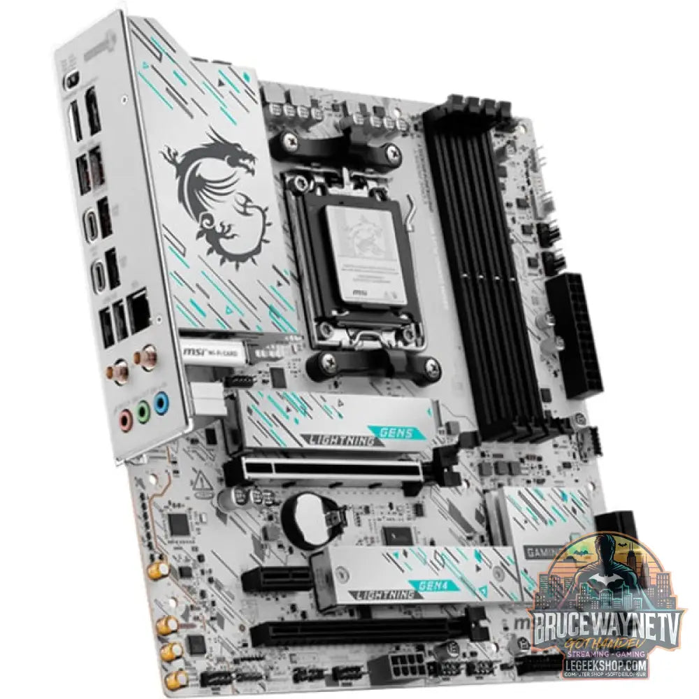 MSI B850M GAMING PLUS WIFI, carte mère - MSI - vue 3