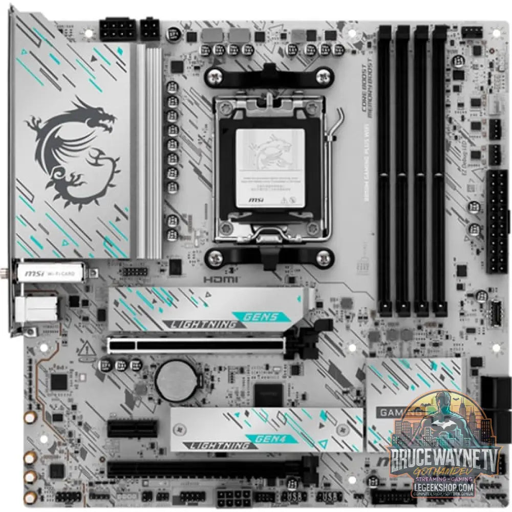 MSI B850M GAMING PLUS WIFI, carte mère - MSI - vue 2