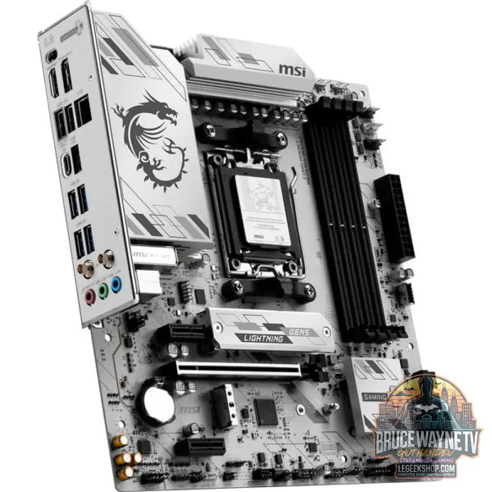 MSI B850M GAMING PLUS WIFI6E, carte mère - MSI - vue 2