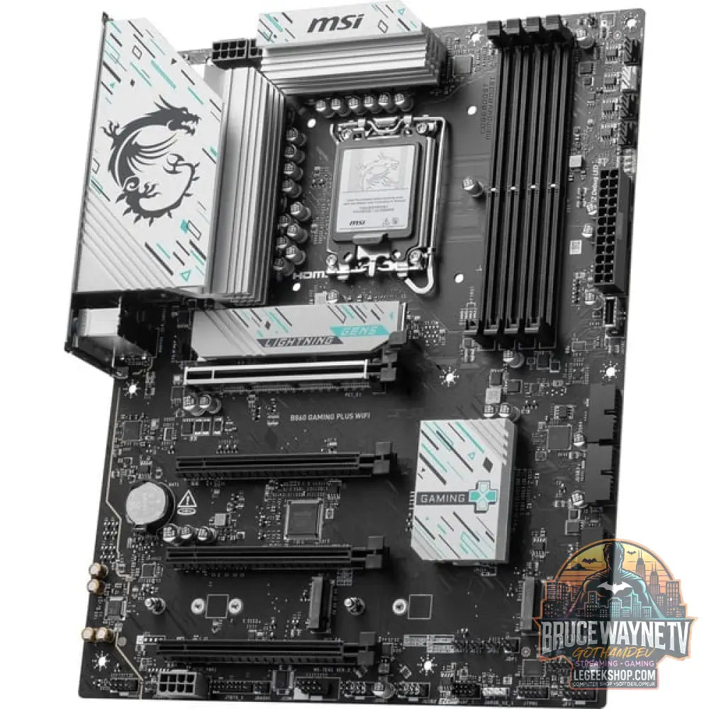 MSI B860 GAMING PLUS WIFI, carte mère - MSI - vue 4