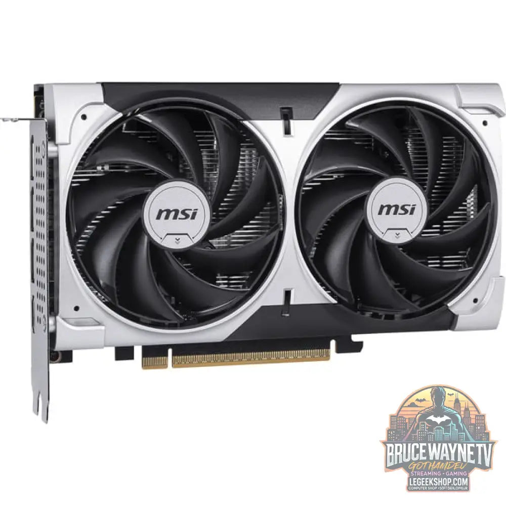 MSI GeForce RTX 5050 8G VENTUS 2X OC, carte graphique DLSS 4, 3x DisplayPort, 1x HDMI 2.1 - MSI - vue 3