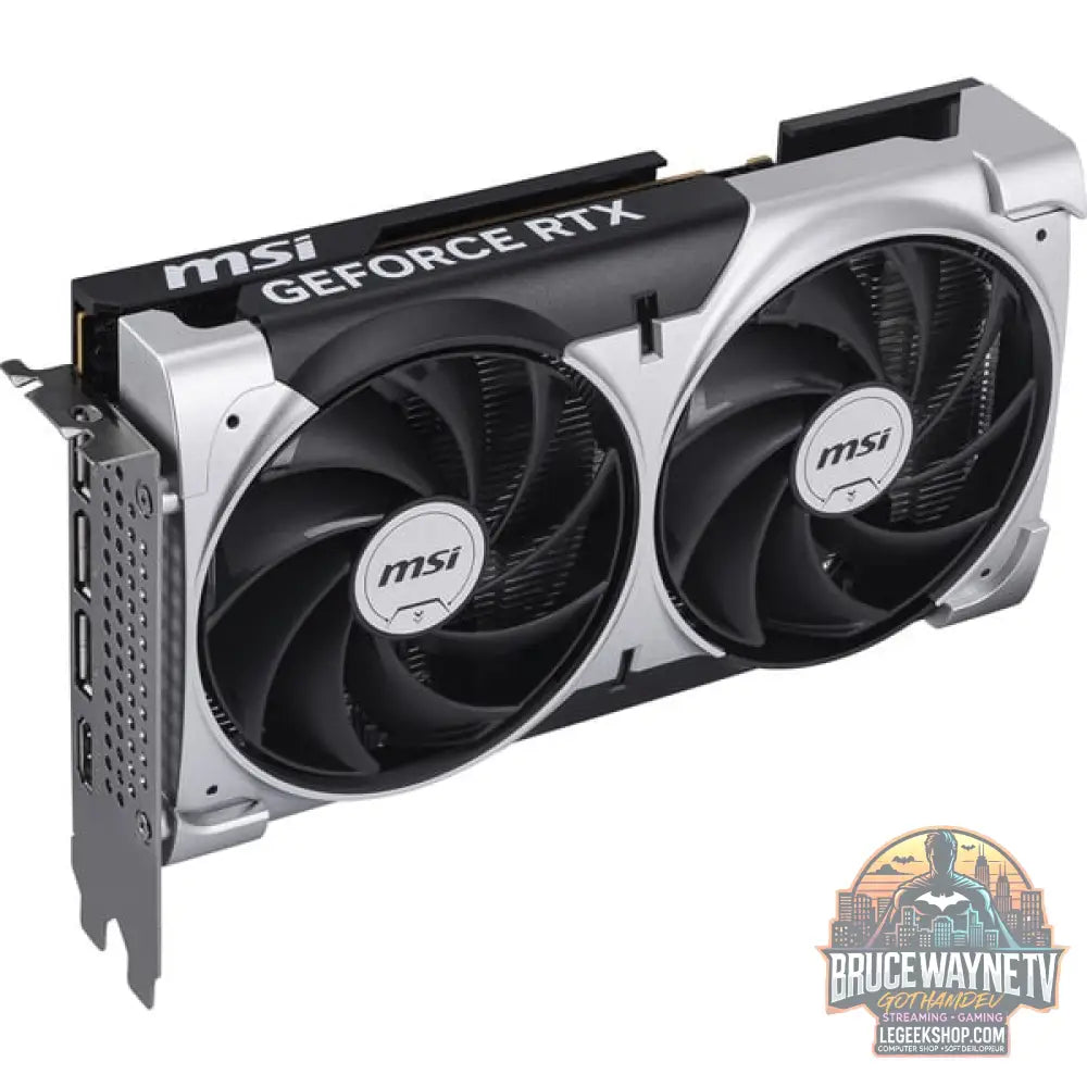 MSI GeForce RTX 5050 8G VENTUS 2X OC, carte graphique DLSS 4, 3x DisplayPort, 1x HDMI 2.1 - MSI - vue 4