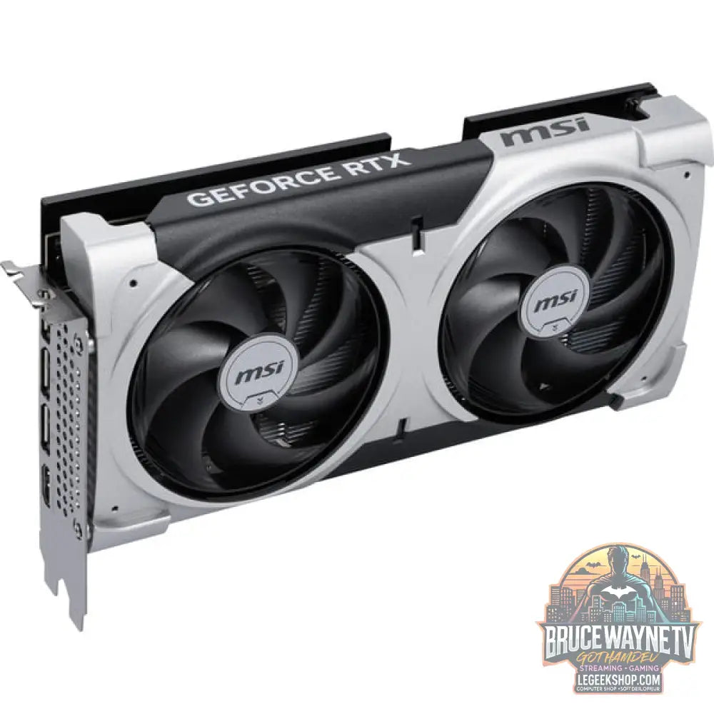 MSI GeForce RTX 5060 Ti VENTUS 2X OC PLUS 16G, carte graphique DLSS 4, 3x DisplayPort, 1x HDMI 2.1 - MSI - vue 4