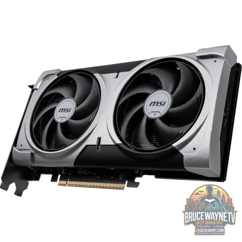 MSI GeForce RTX 5060 Ti VENTUS 2X OC PLUS 16G, carte graphique DLSS 4, 3x DisplayPort, 1x HDMI 2.1 - MSI - vue 3