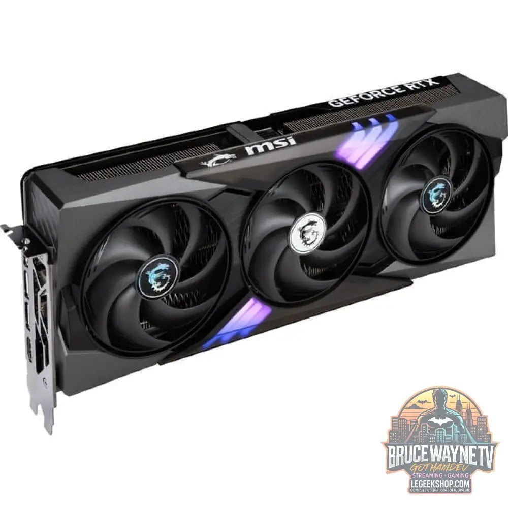 MSI GeForce RTX 5070 12G GAMING TRIO OC, carte graphique DLSS 4, 3x DisplayPort, 1x HDMI 2.1 - MSI - vue 4