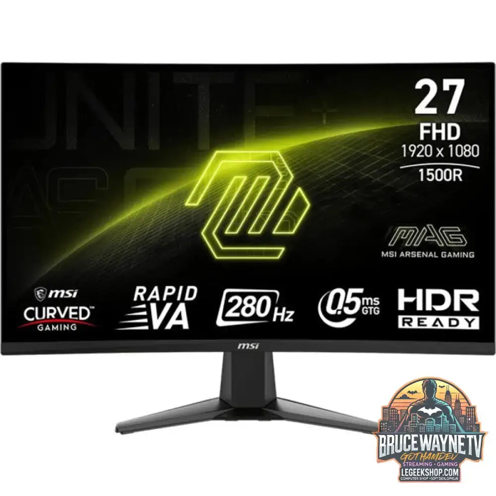 MSI MAG 276CXFDE 27" Full HD VA 280 Hz - MSI - vue 2