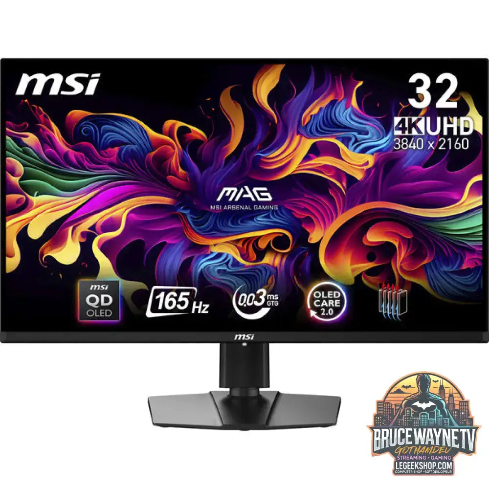 MSI MAG 321UPDE QD-OLED 31,5" 3840 × 2160 px QD-OLED 165 Hz - MSI - vue 4