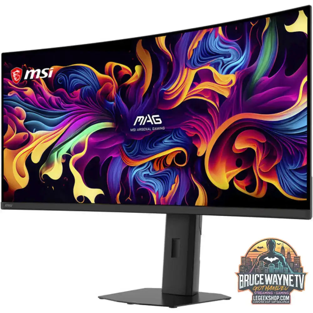 MSI MAG 341CQPDE QD-OLED X28 34" 3440 × 1440 px QD-OLED 280 Hz - MSI - vue 8