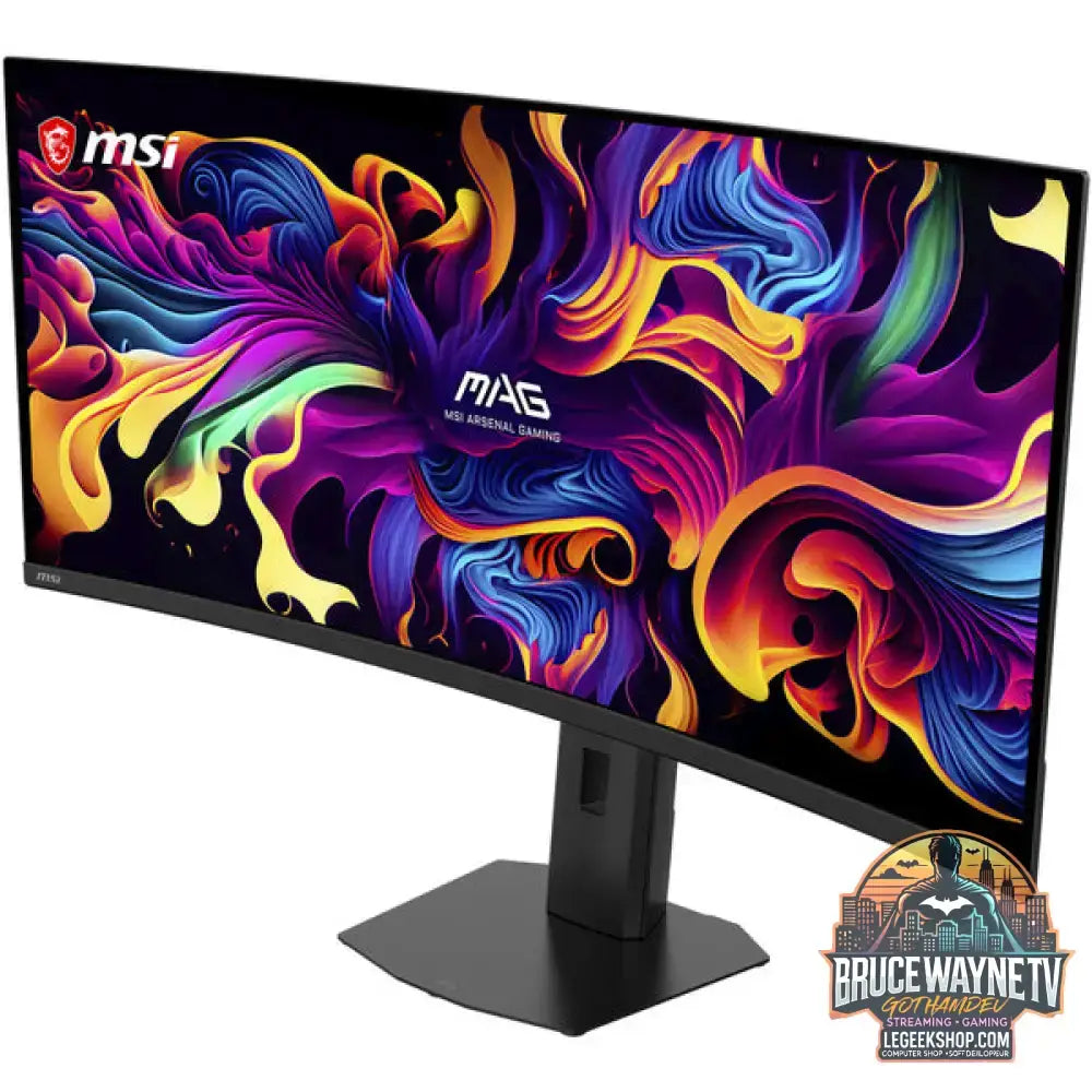 MSI MAG 341CQPDE QD-OLED X28 34" 3440 × 1440 px QD-OLED 280 Hz - MSI - vue 6