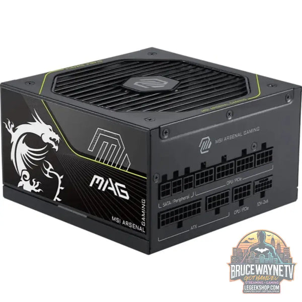 MSI MAG A1000PLS PCIE5 1000W, alimentation PC - MSI